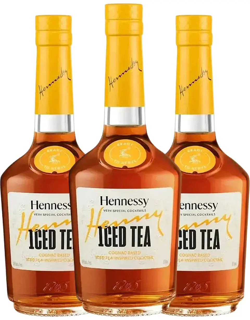 Hennessy Ready-to-Serve Iced Tea Cocktail 375ml 3-Pack