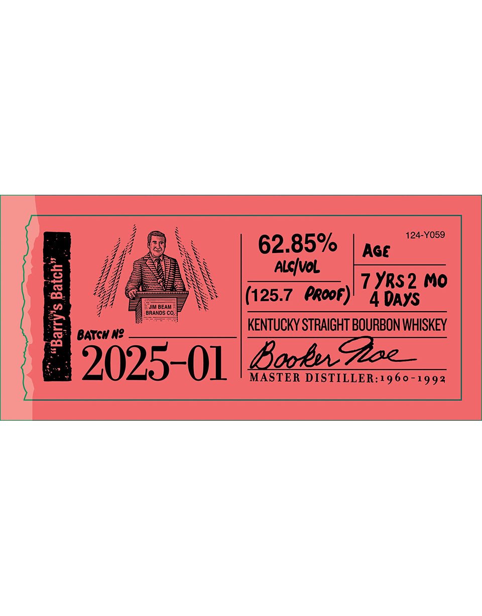 Buy Booker's Barry's Batch Bourbon 2025-01