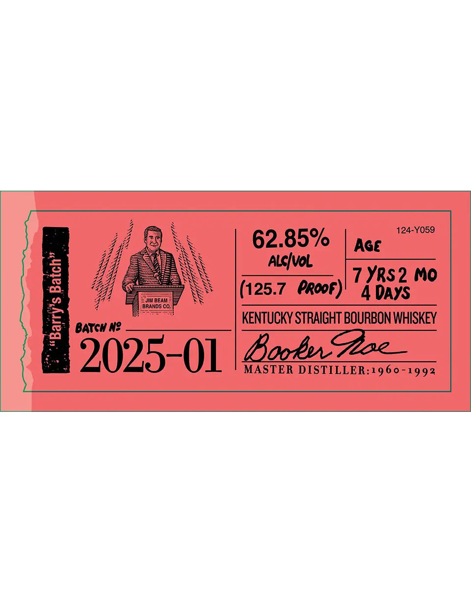 Buy Booker's Barry's Batch Bourbon 2025-01