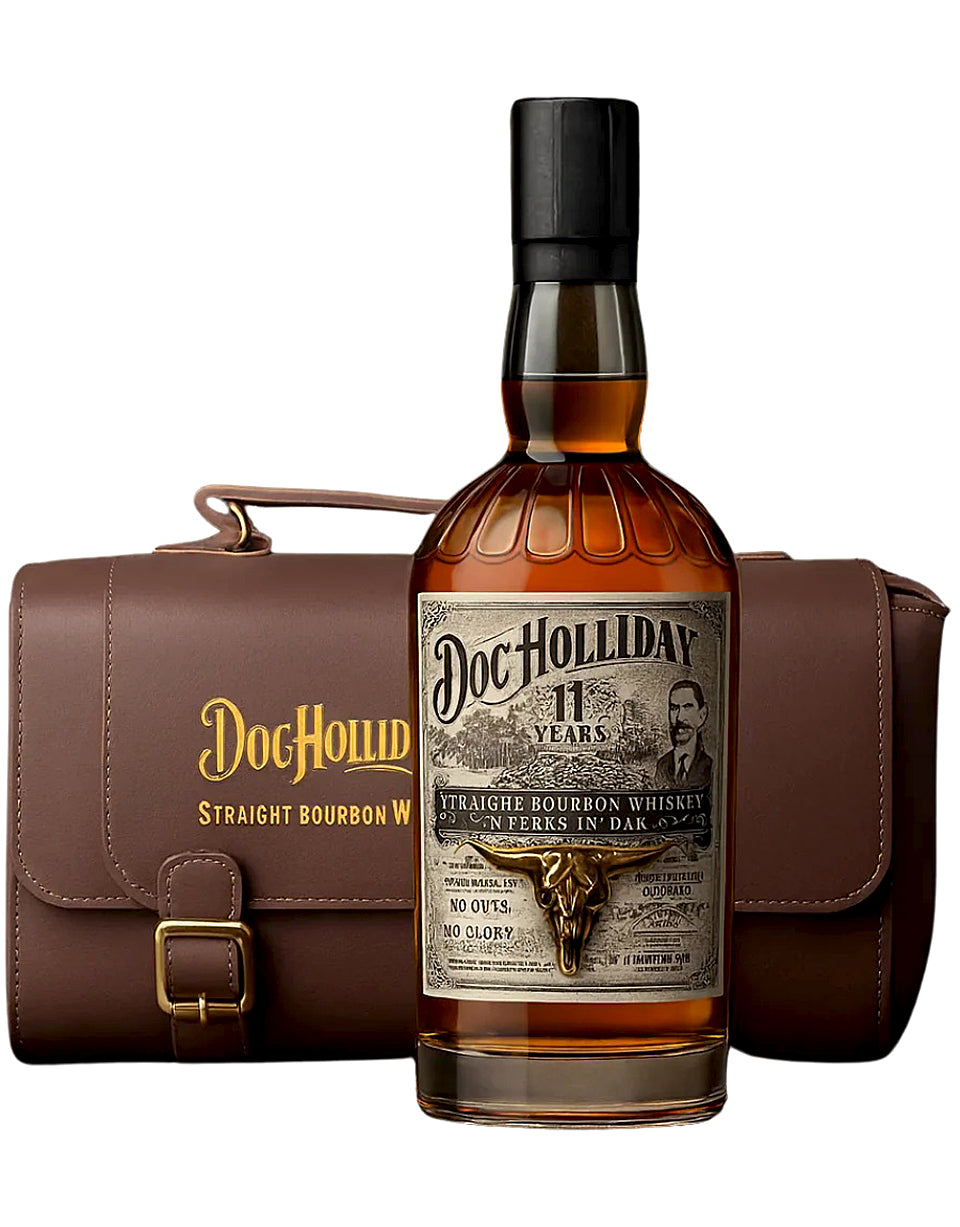 NEW Doc Holliday 11 Year Bourbon Physician Bag Set Limited Edition