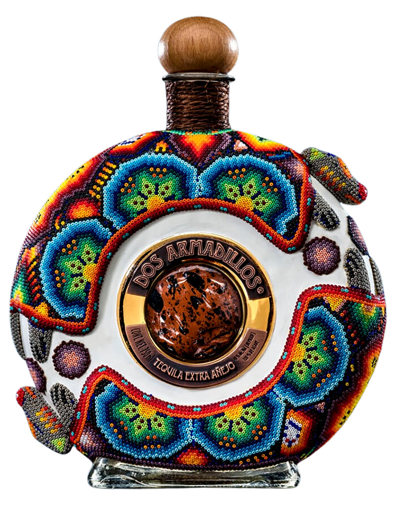 Buy Dos Armadillos Extra Anejo Chaquira Collection Tequila