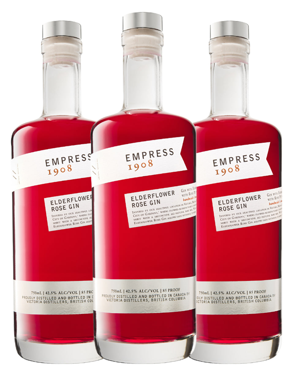 Empress 1908 Elderflower Rose Gin Empress