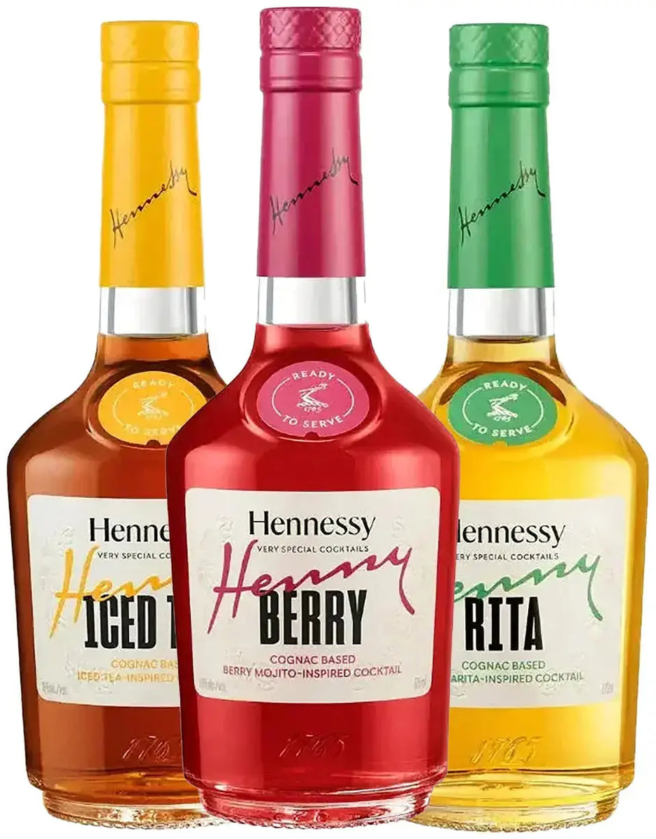 Hennessy Ready-to-Serve Cocktail Trio 3-Pack 375ml | Craft Spirit Shop