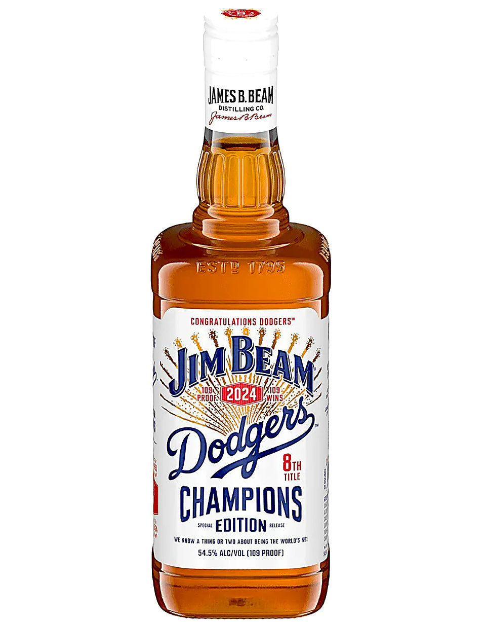 Jim Beam Dodgers 8th Title Champions Edition Bourbon Jim Beam