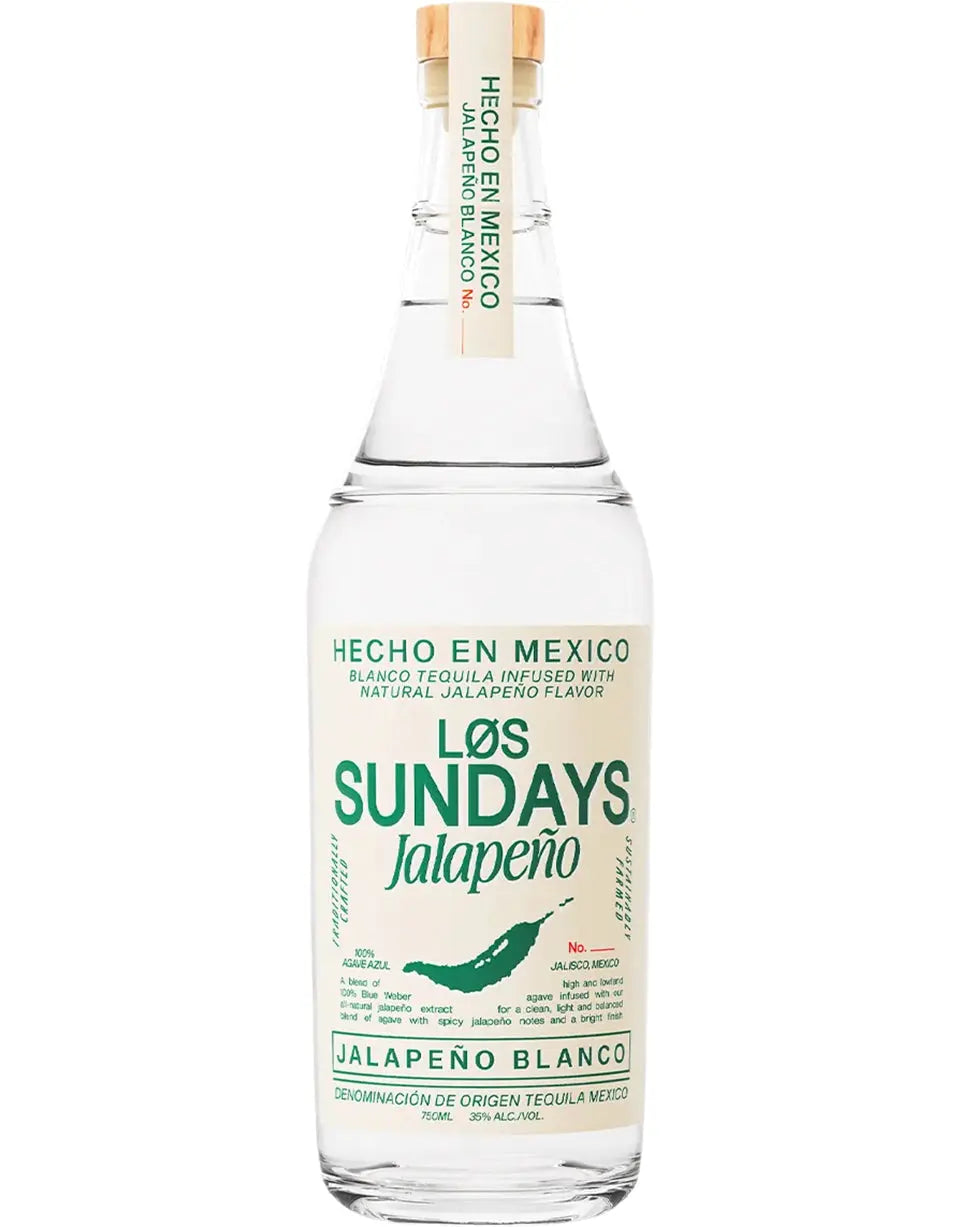 Buy Los Sundays Jalapeño Blanco Tequila