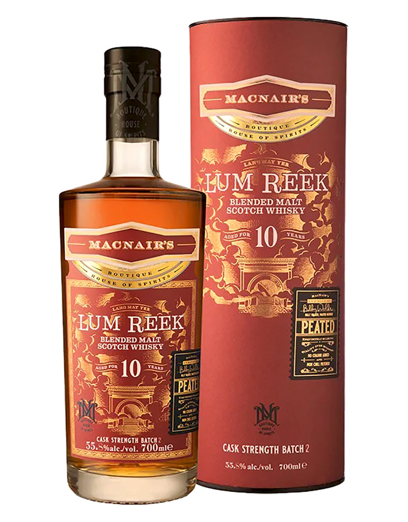 Buy MacNair's Lum Reek 10 Year Old Cask Strength Whisky