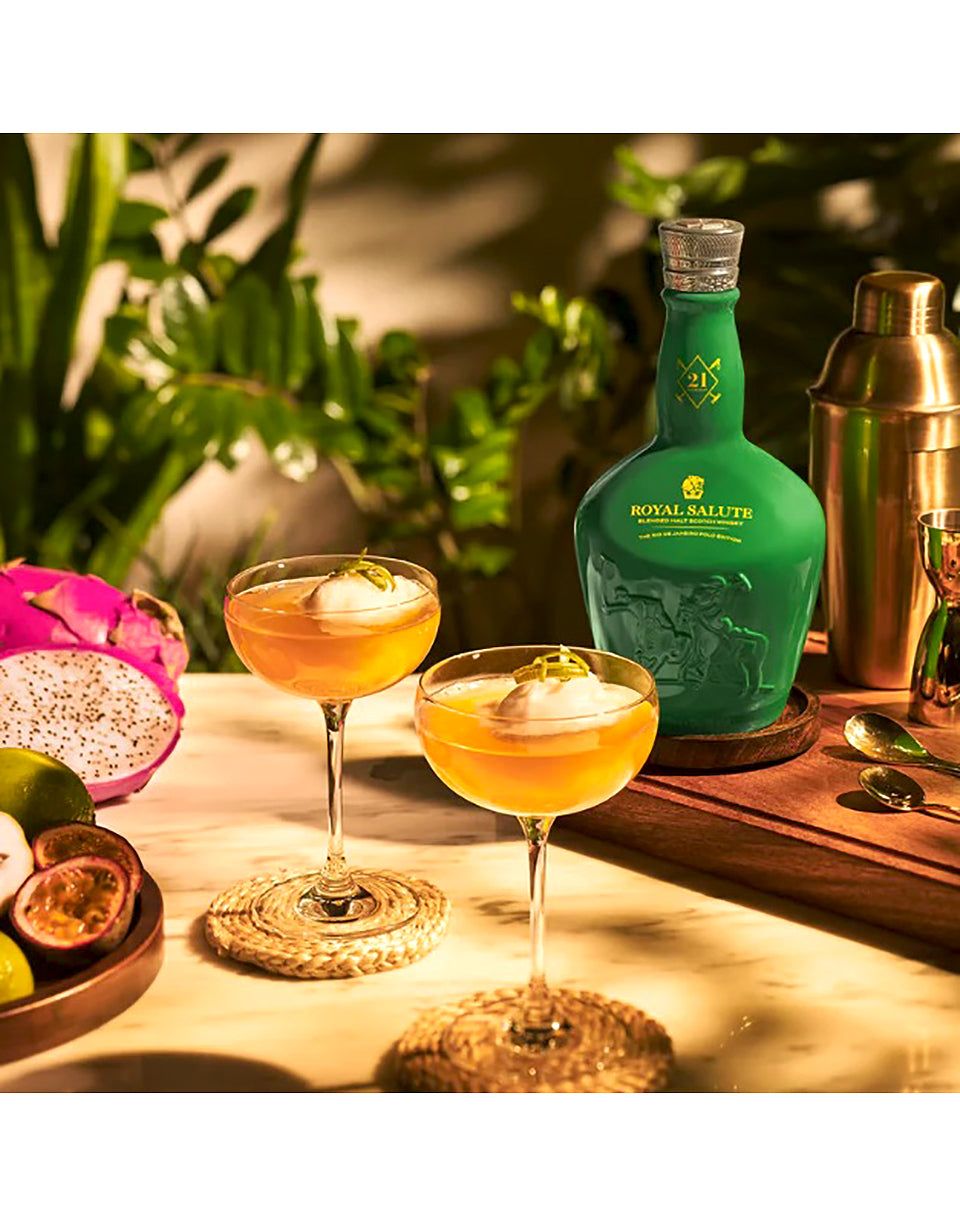 NEW Chivas Royal Salute 21 Year The Rio de Janeiro Polo Edition