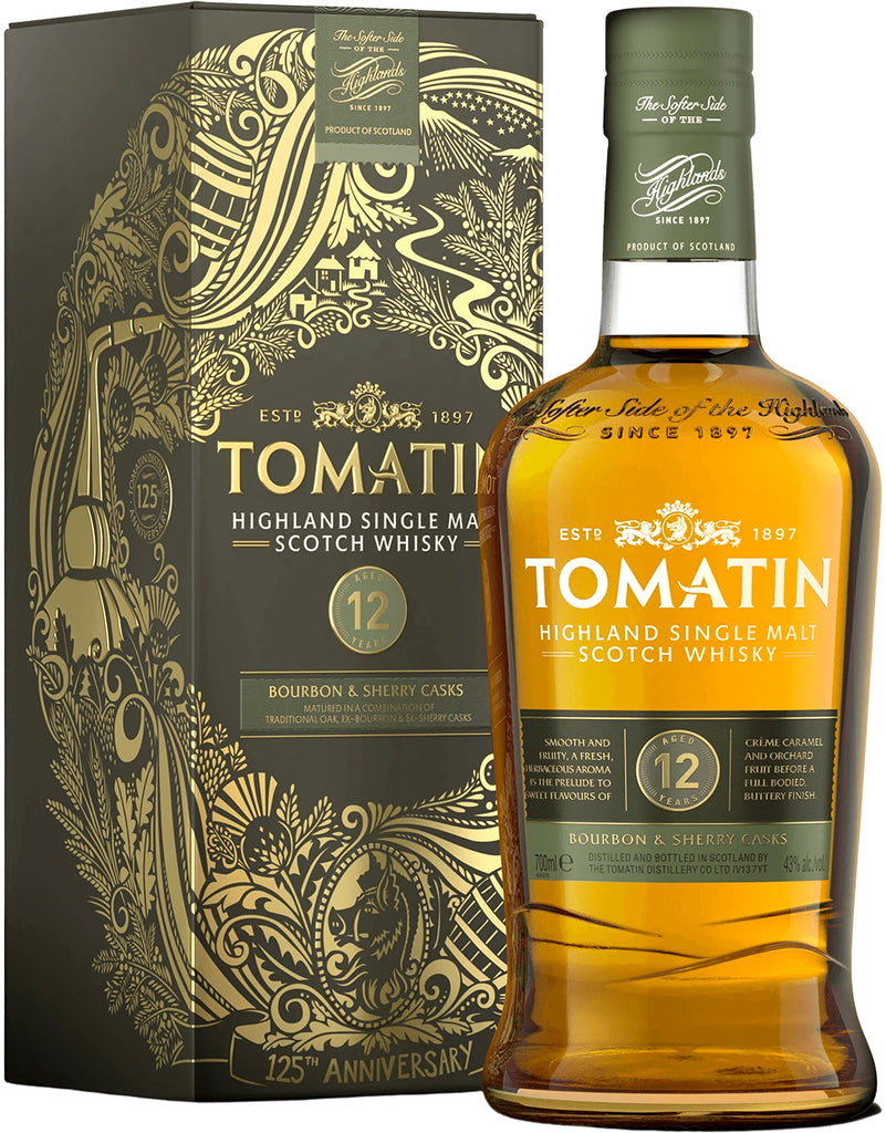Buy Tomatin 12 Year Old Scotch