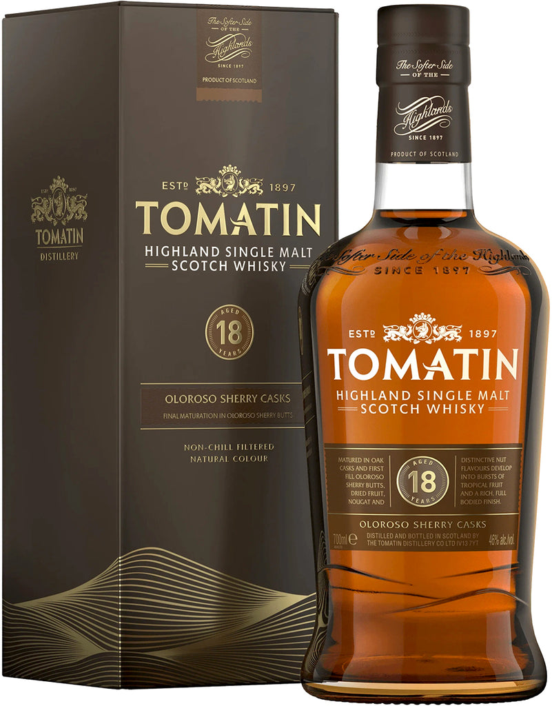 Buy Tomatin 18 Year Old Scotch