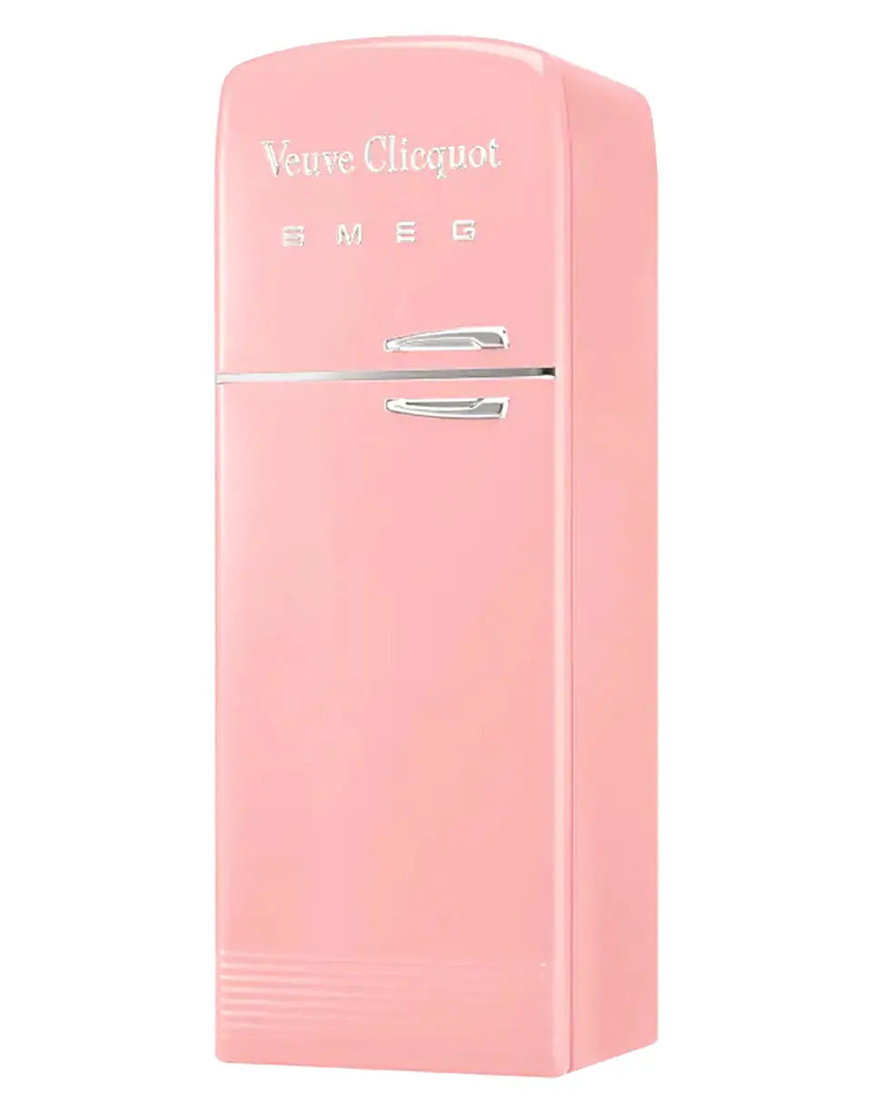 Veuve Clicquot Rosé SMEG Fridge Champagne Veuve