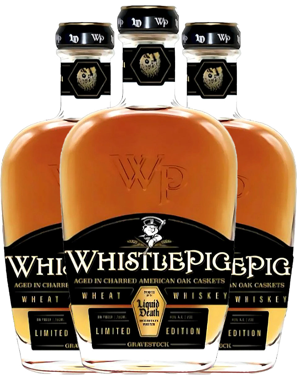 Buy Whistlepig X Liquid Death Gravestock Wheat Whiskey