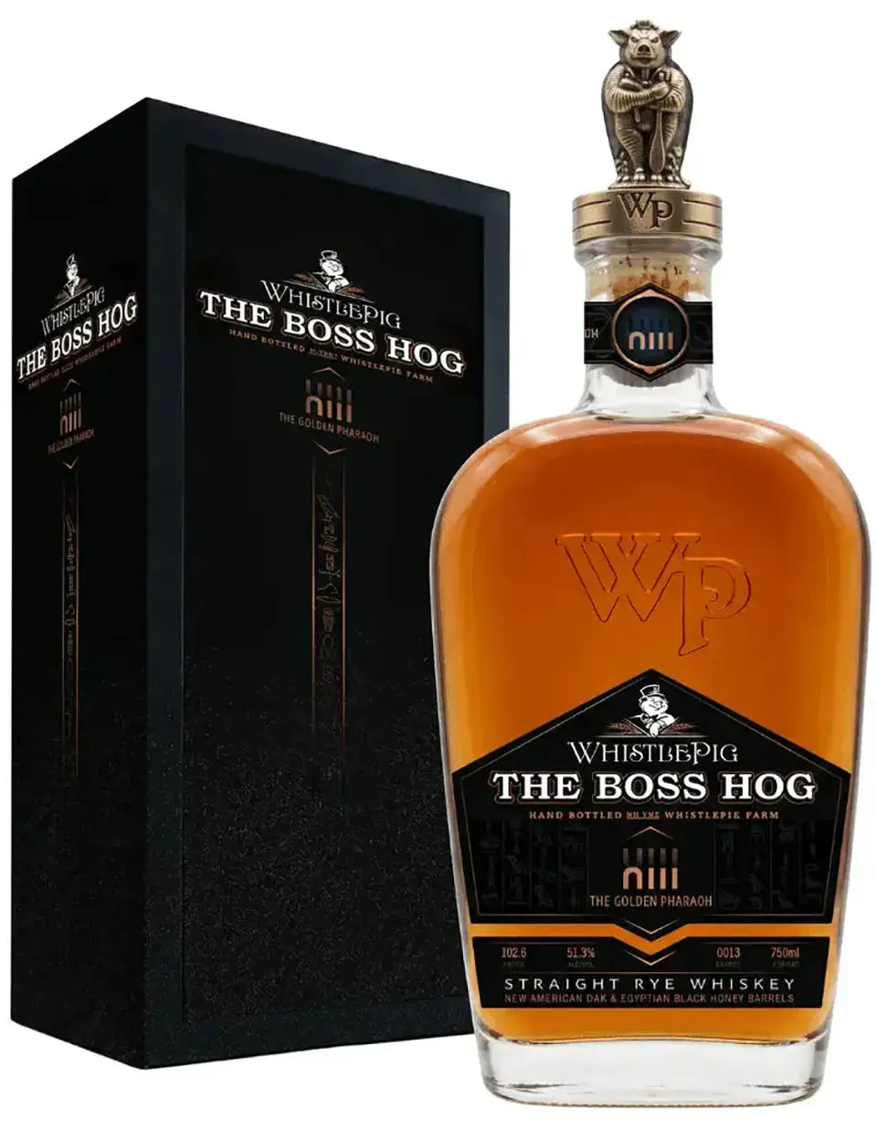 WhistlePig The Boss Hog XIII The Golden Pharaoh Straight Rye Whiskey