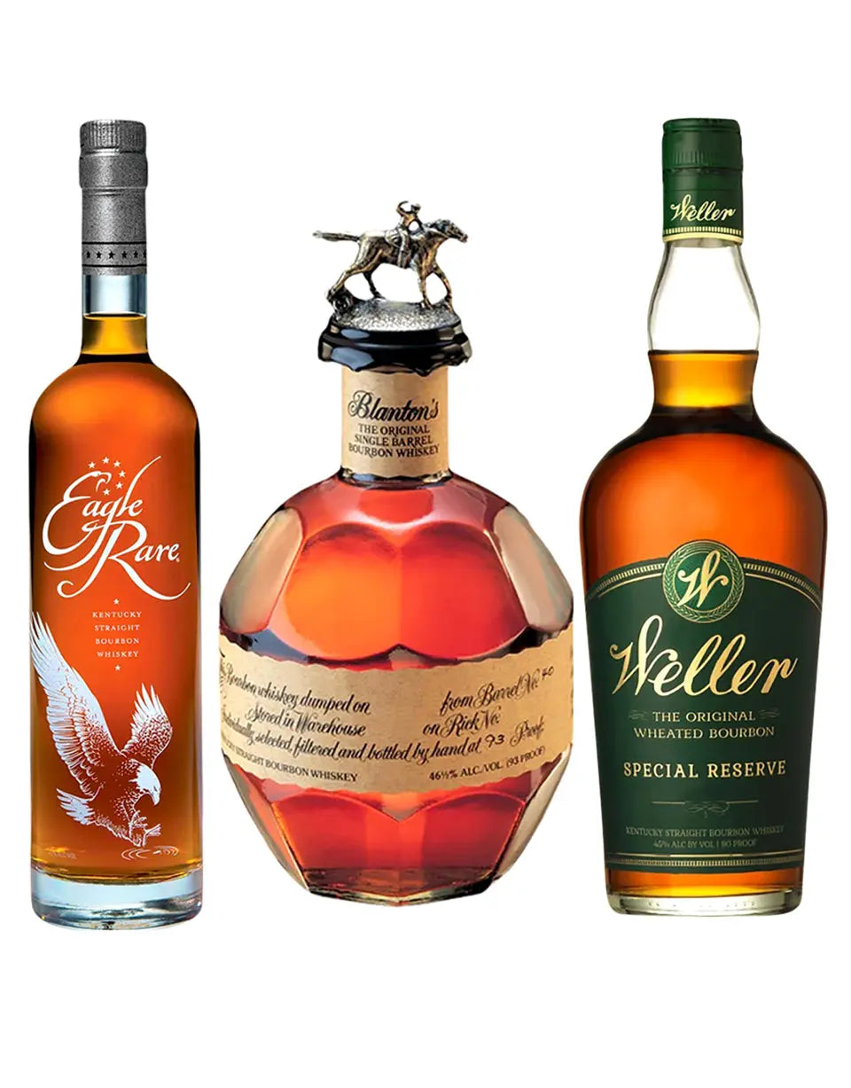 Eagle Rare - Blanton's - Weller Special Reserve - 3 Pack