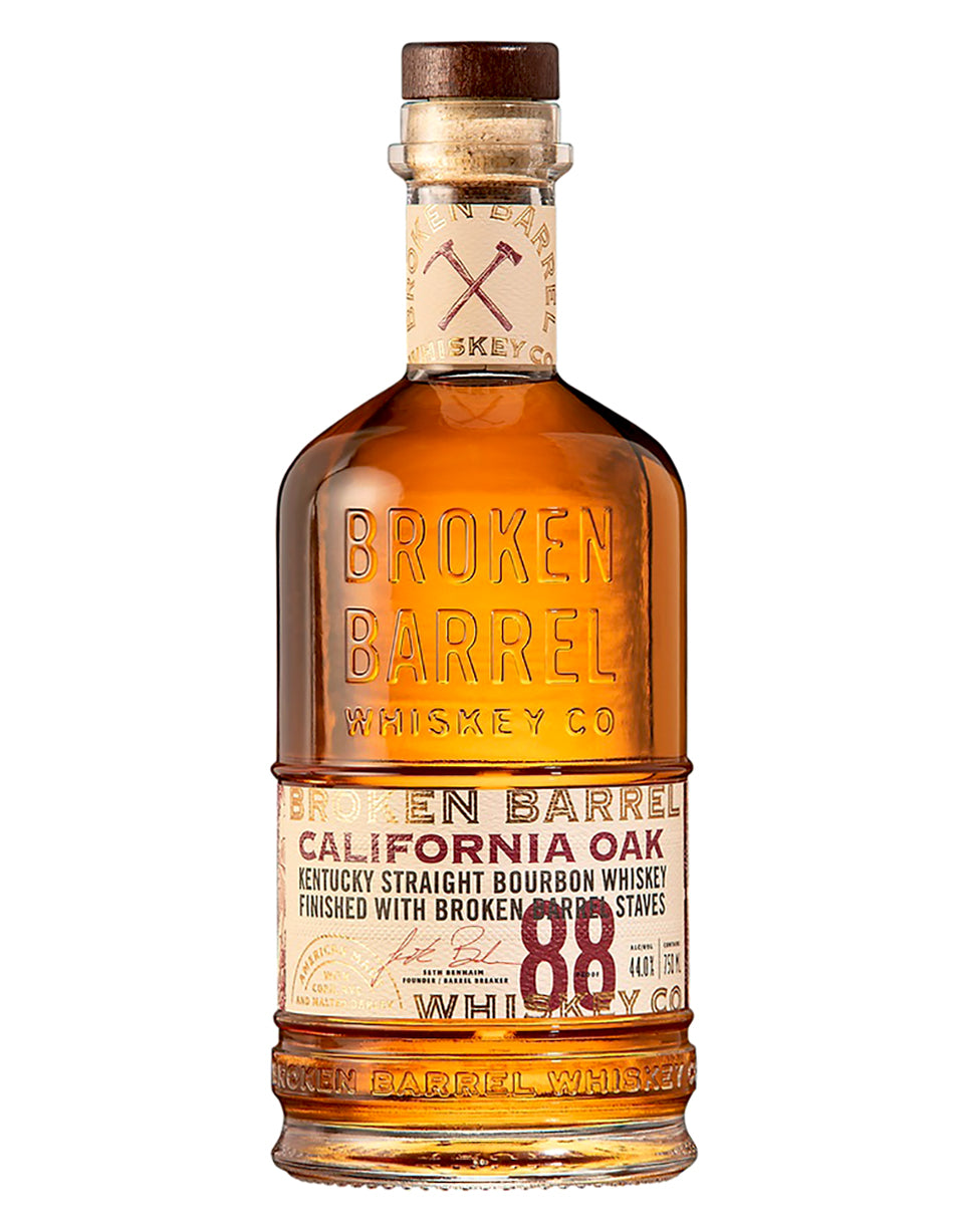 Broken Barrel California Oak Bourbon Whiskey