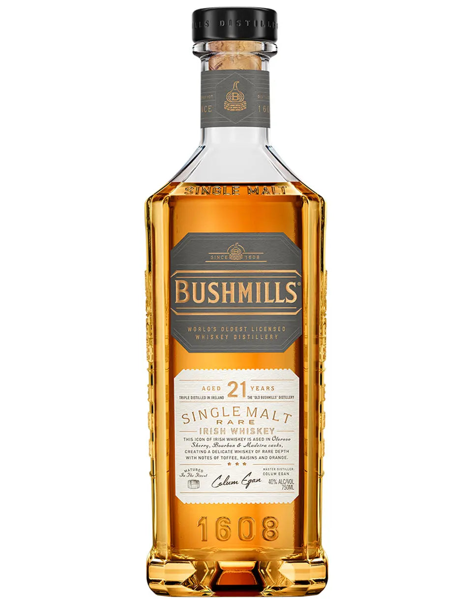 Bushmills 21 Year Old Single Malt Irish Whiskey