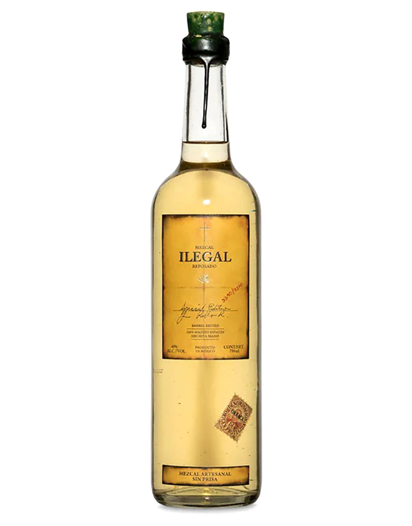 Each lot of Ilegal Mezcal Reposado is aged to taste for 6 months, using a combination of new and used American oak, medium char barrels.