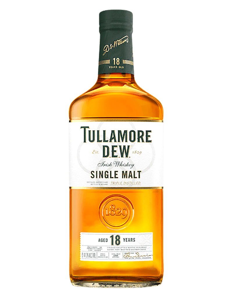 Buy Tullamore D.E.W. 18 Year Old Single Malt Irish Whiskey
