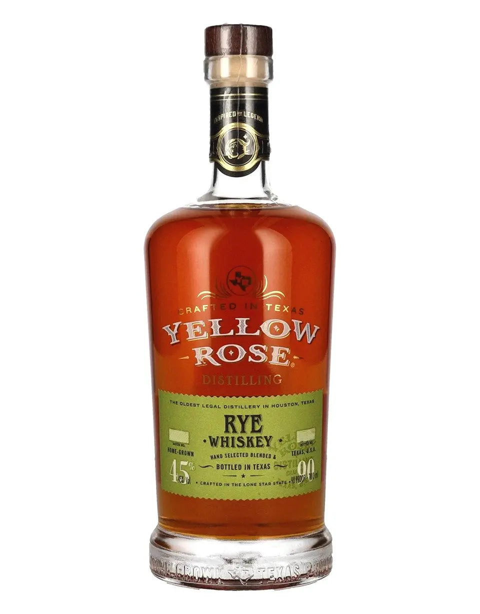 Yellow Rose Rye Whiskey - Craft Spirit Shop