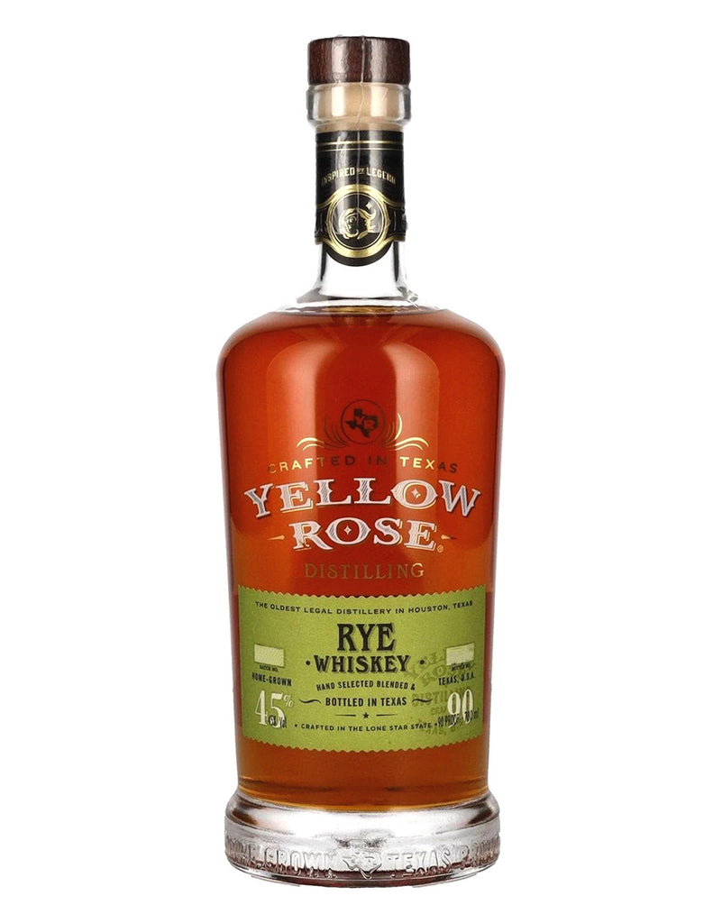 Yellow Rose Rye Whiskey - Craft Spirit Shop