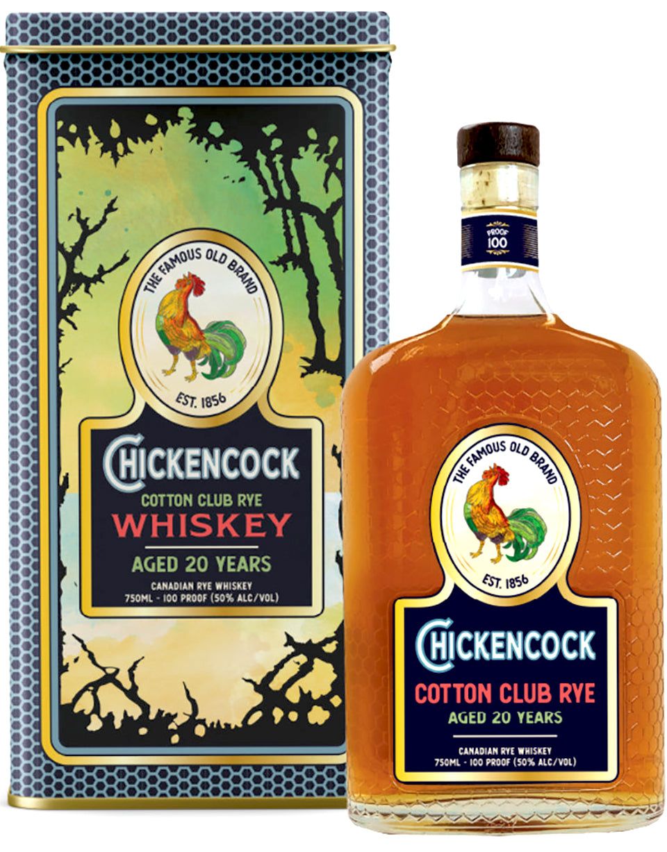 Chicken Cock 20 Year Old Cotton Club Rye Whiskey Chicken Cock