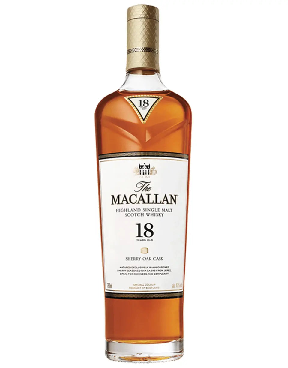 Macallan 18 Year Sherry Oak Scotch Whisky