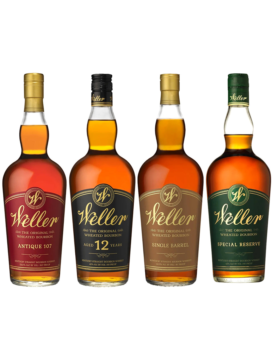 Single Barrel - Weller 12 Year - Antique 107 - Special Reserve - Bourbon Bundle