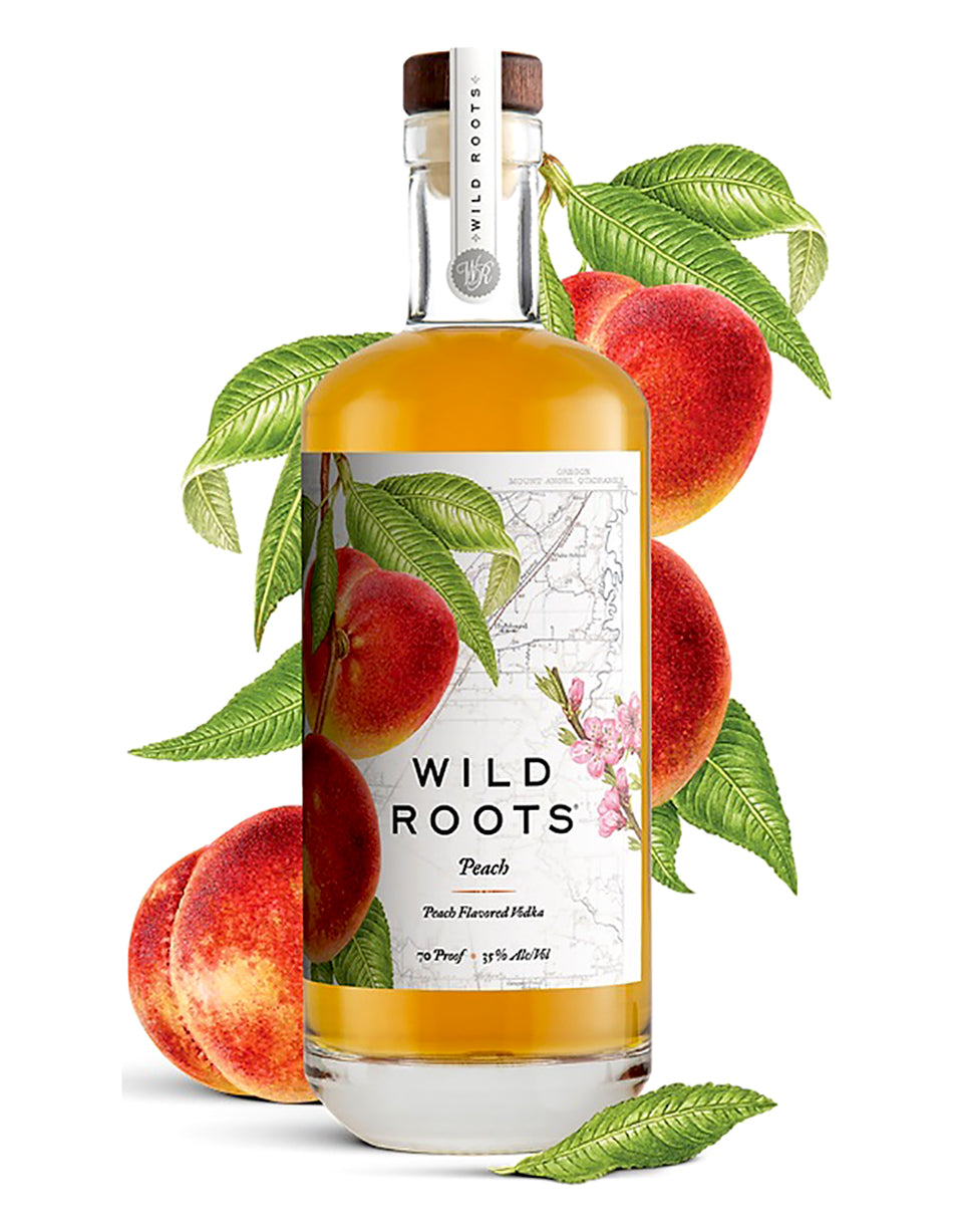 Wild Roots Peach Infused Vodka