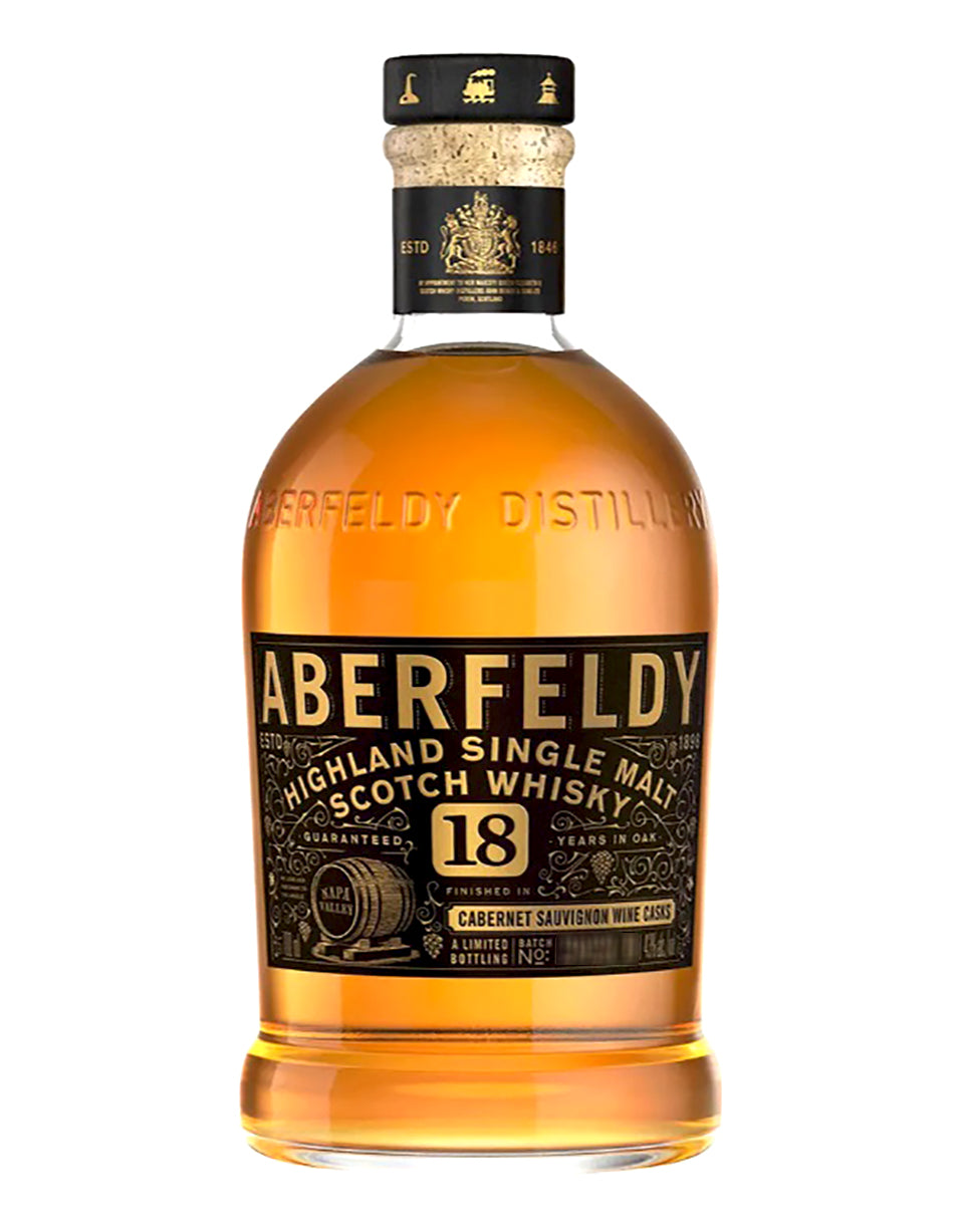 Buy Aberfeldy 18 Year Old Whisky Napa Valley Red Wine Cask Finish