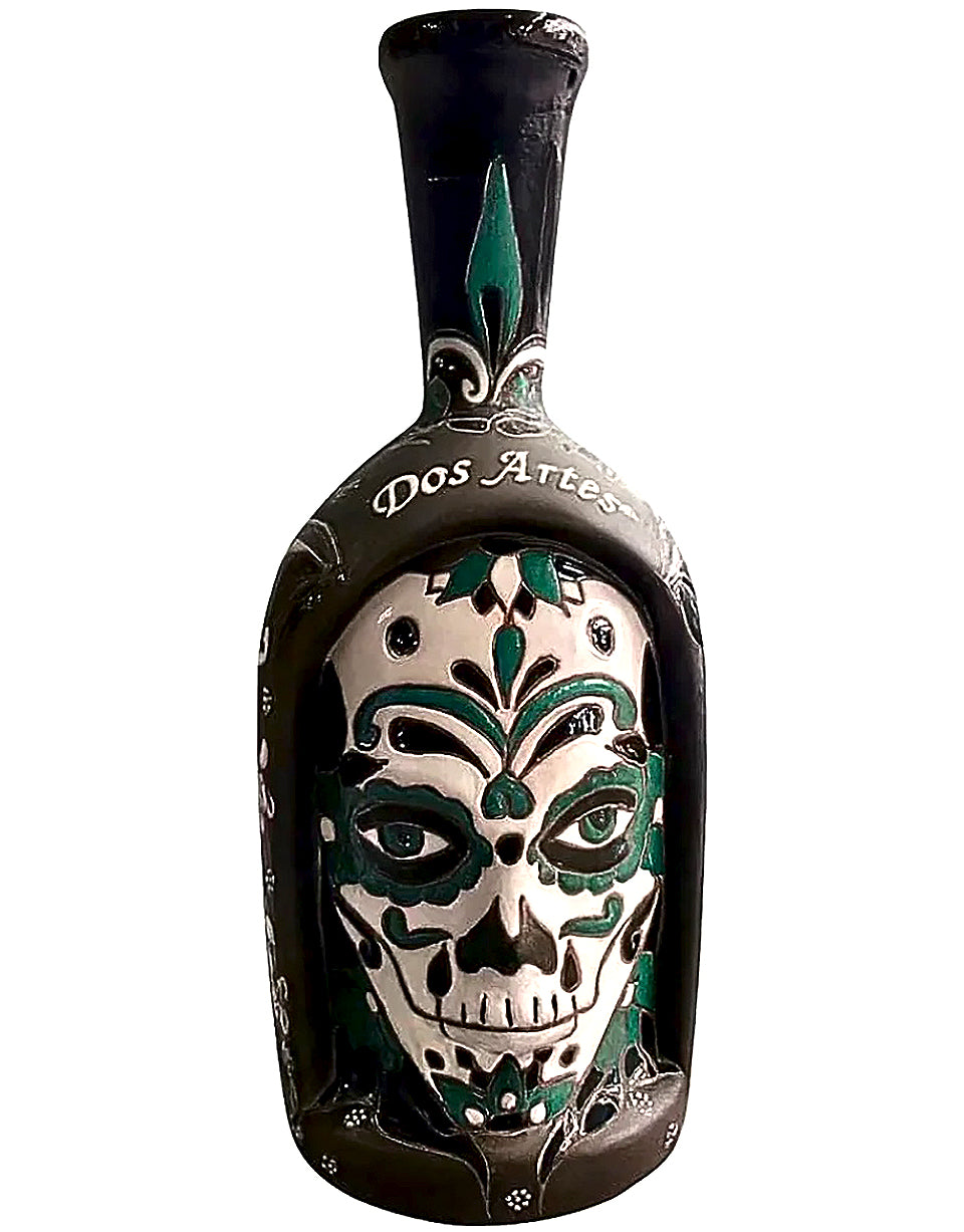Buy Dos Artes Día de los Muertos Calavera Doble Barricá Añejo Tequila