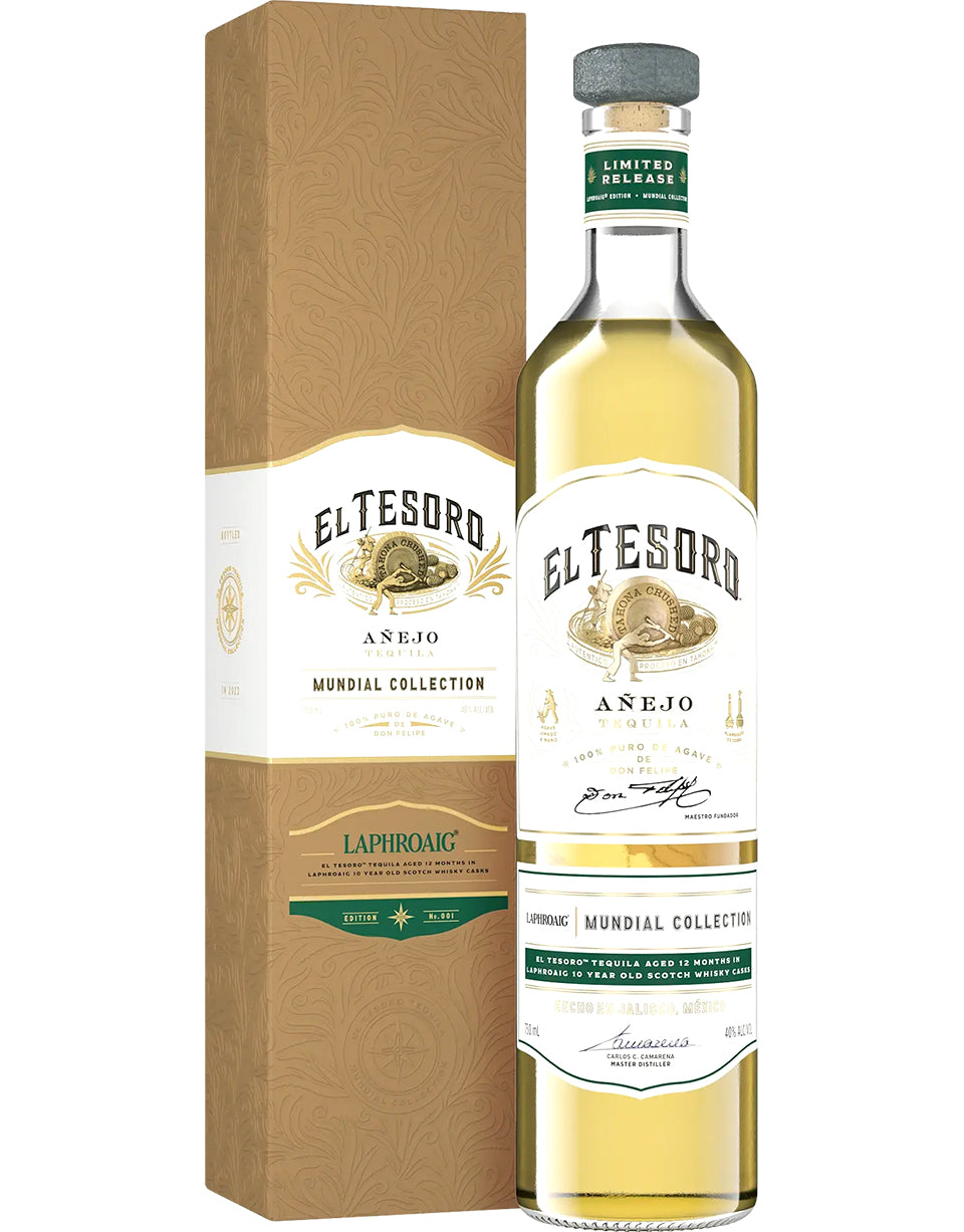 Buy El Tesoro Mundial Collection Laphroaig Tequila