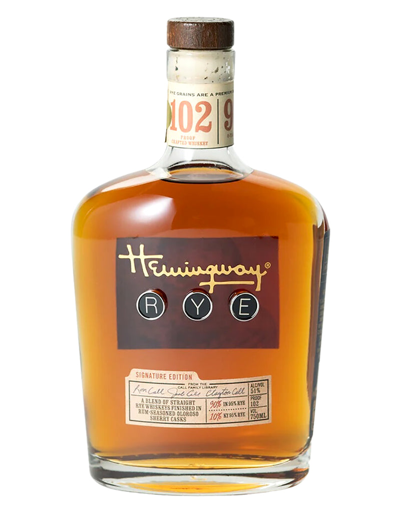 Buy Hemingway Signature Edition Rye Whiskey