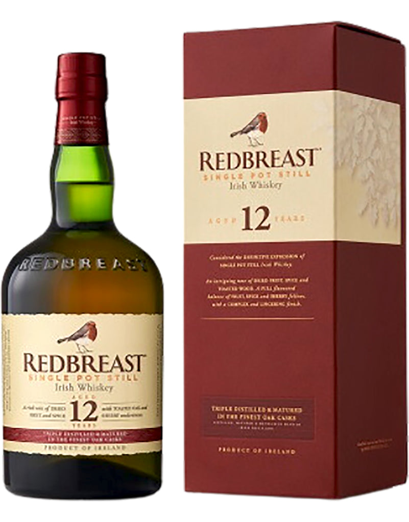Buy Redbreast 12 Year Old Single Pot Still Whiskey