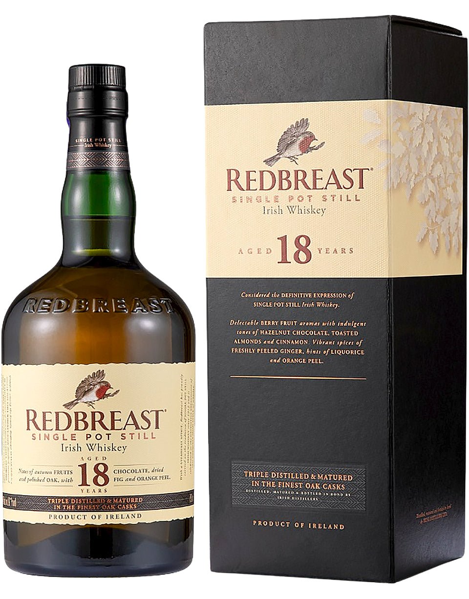 Buy Redbreast 18 Year Old Irish Whiskey