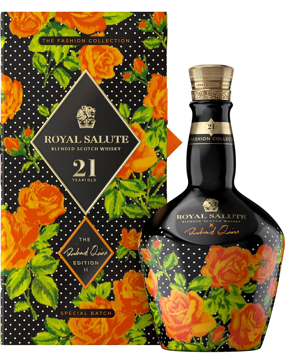 Buy Chivas Royal Salute 21 Year Richard Quinn Edition II Orange Flower