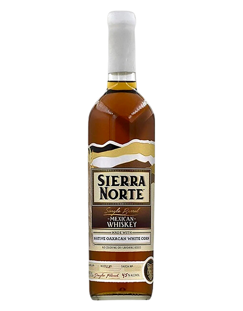 Buy Sierra Norte Single Barrel White Label Mexican Whiskey