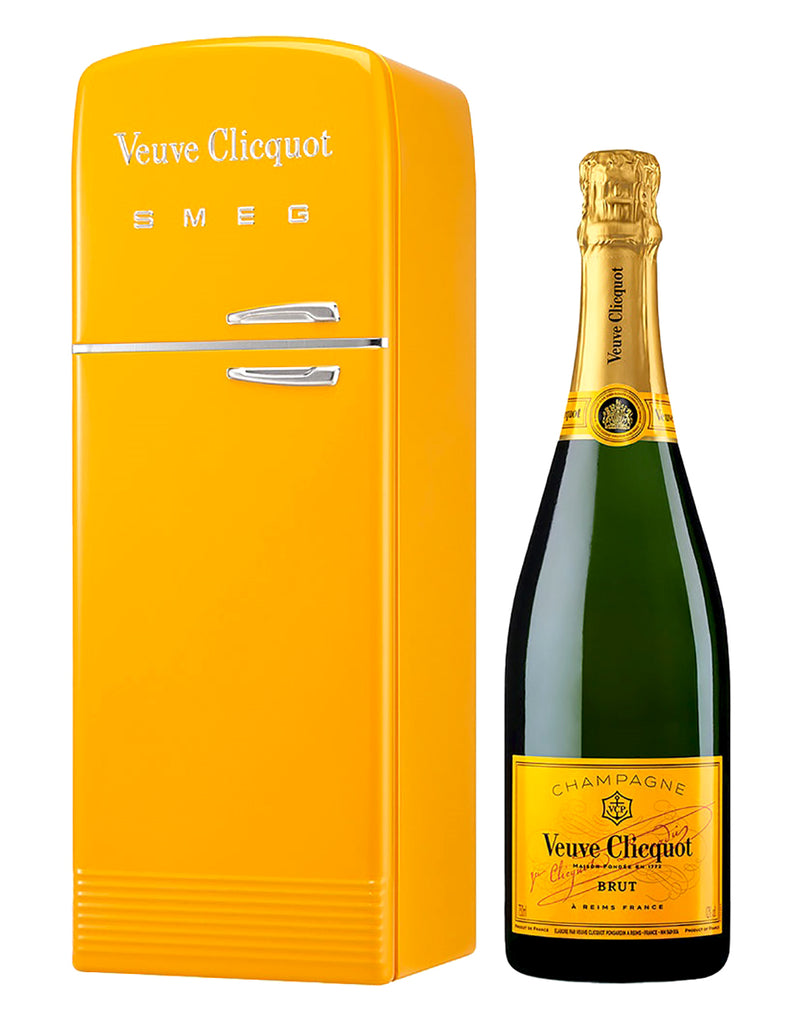 Buy Veuve Clicquot Brut Yellow Label SMEG Fridge Champagne