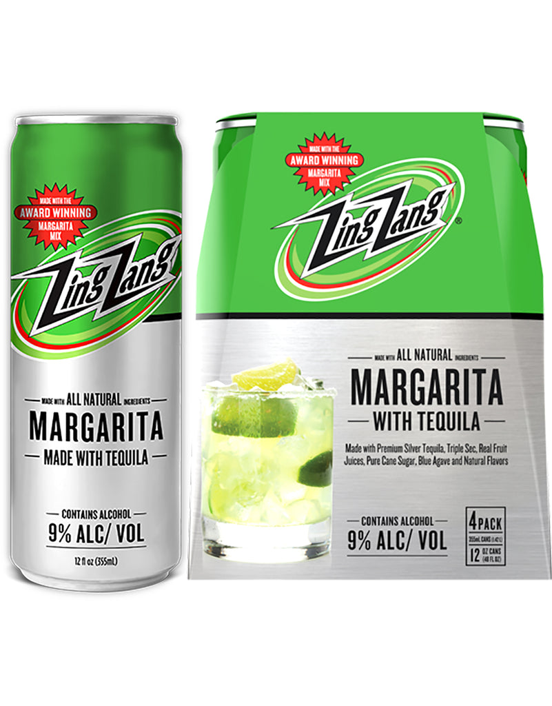 Buy Zing Zang Classic Margarita RTD 4-Pack Cans