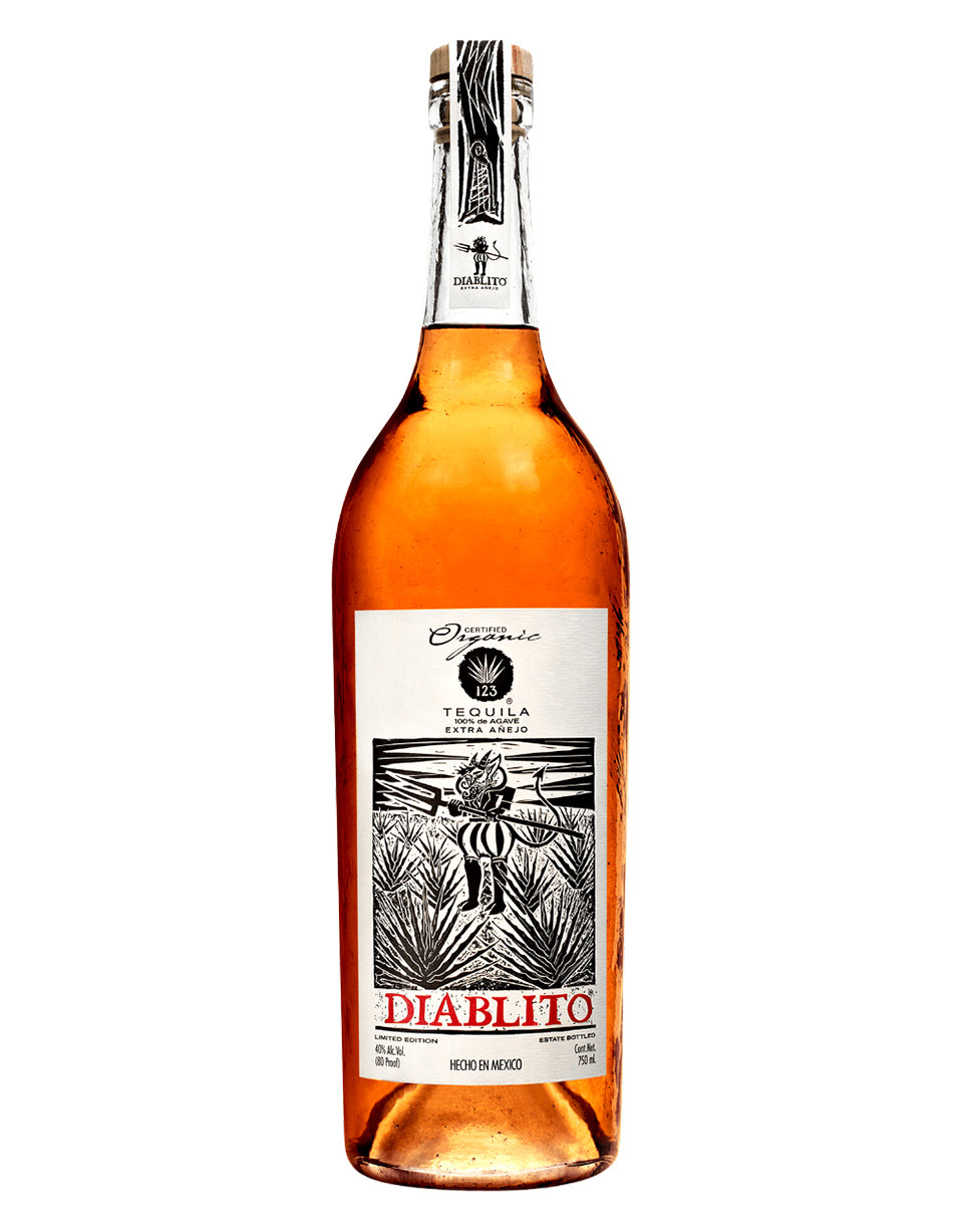 Buy 123 Organic Extra Añejo Tequila Diablito