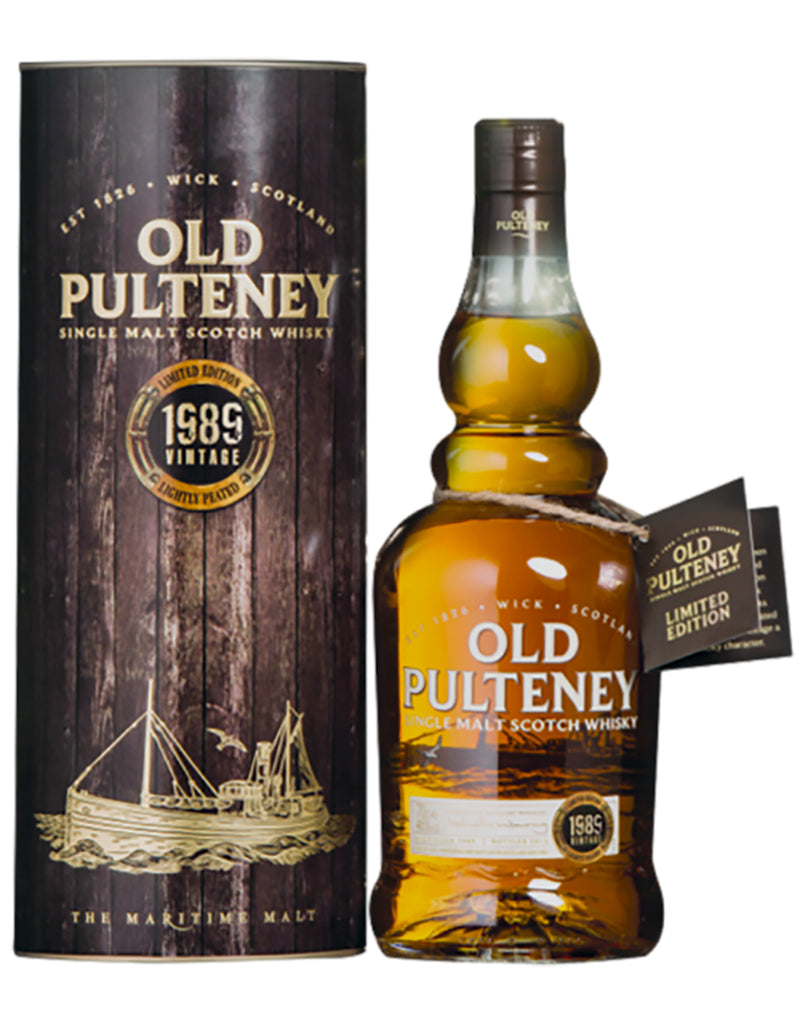Buy Old Pulteney 1989 Vintage Scotch Whisky