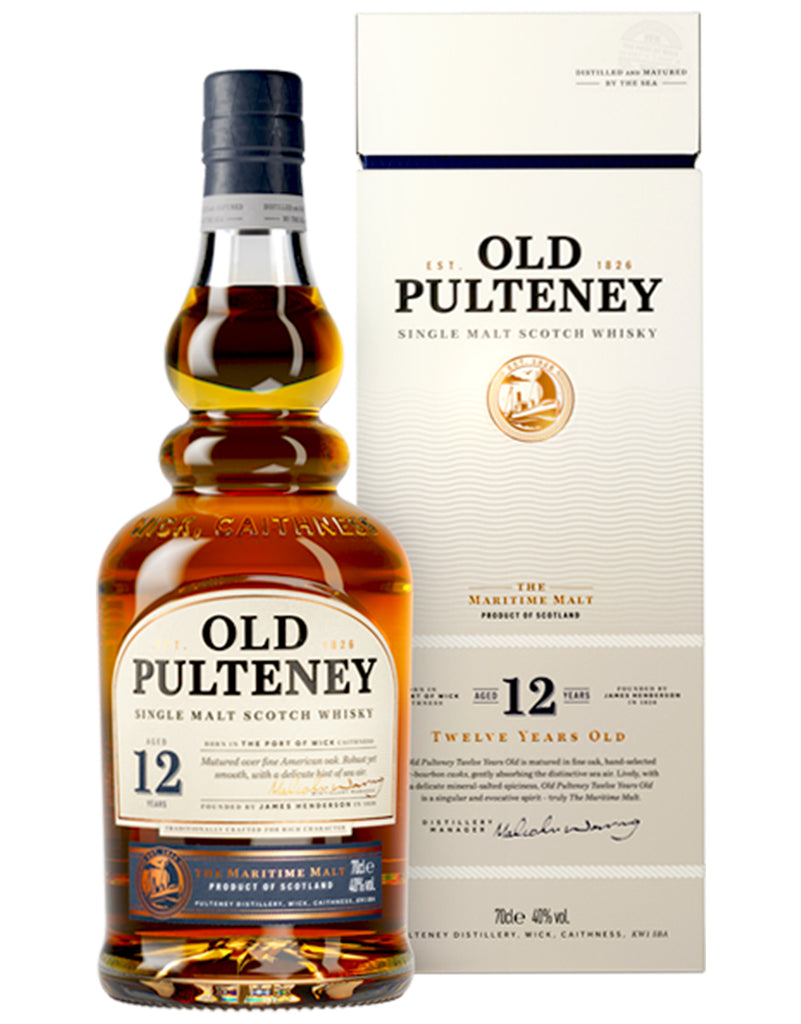 Old Pulteney 12 Year Old Single Malt Scotch Whisky