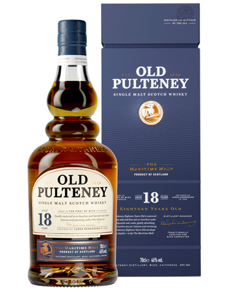 Buy Old Pulteney 18 Year Old Single Malt Scotch Whisky