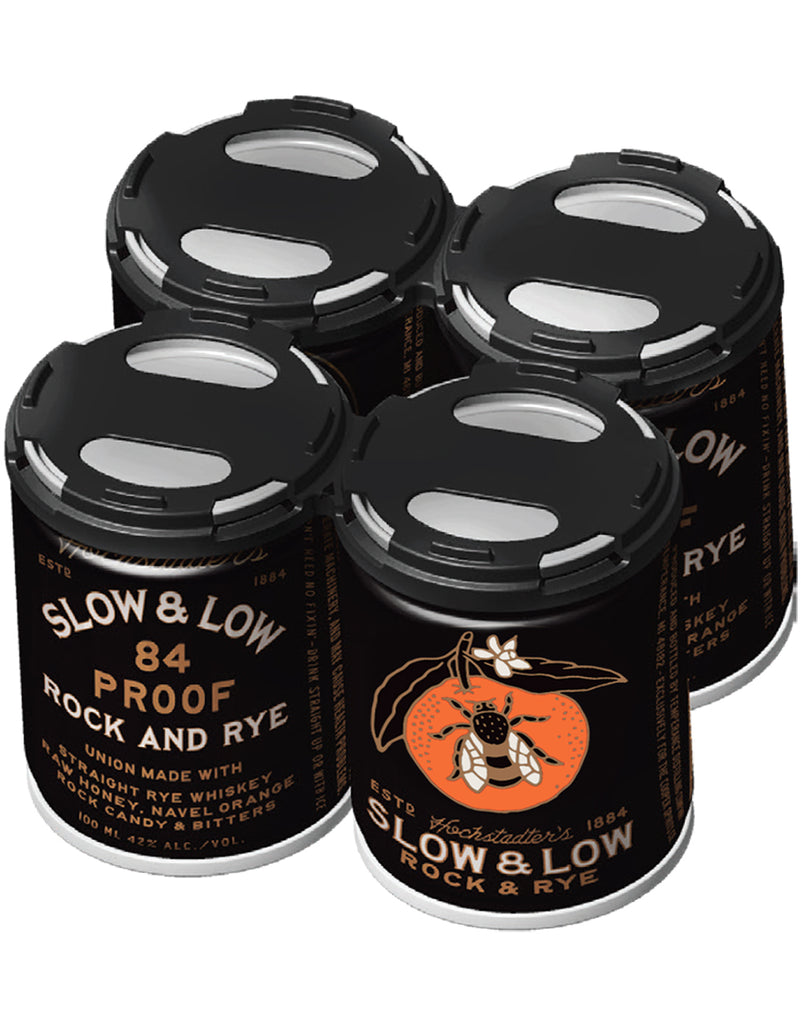Hochstadter's Slow & Low Rock and Rye Can 4-Pack