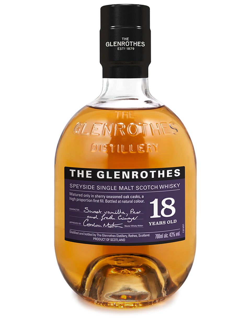 Glenrothes 18 Year Single Malt Scotch Whisky