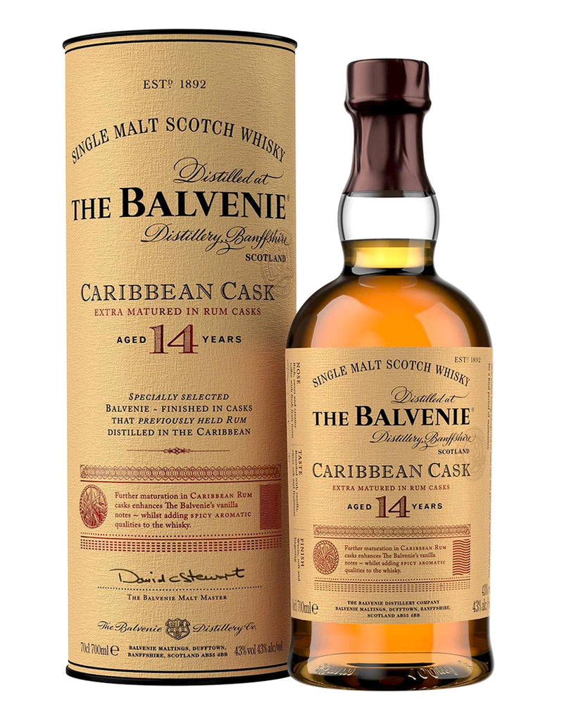 Buy The Balvenie 14 Year Old Caribbean Cask Whisky
