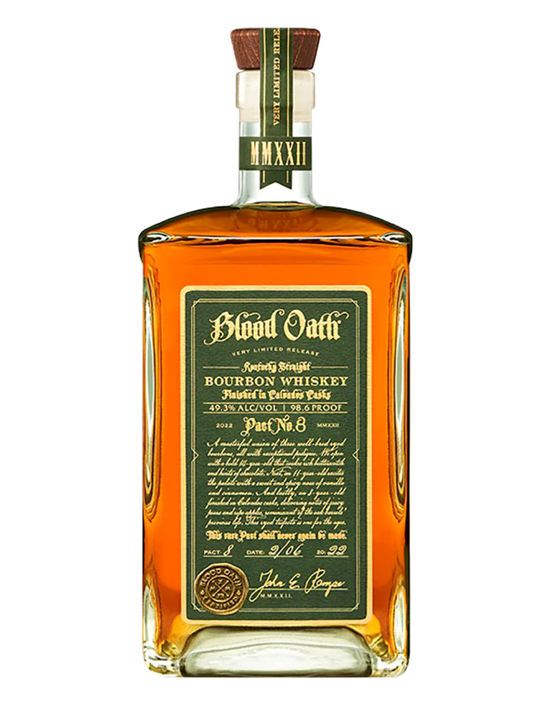 Blood Oath Pact No. 8 Bourbon Whiskey