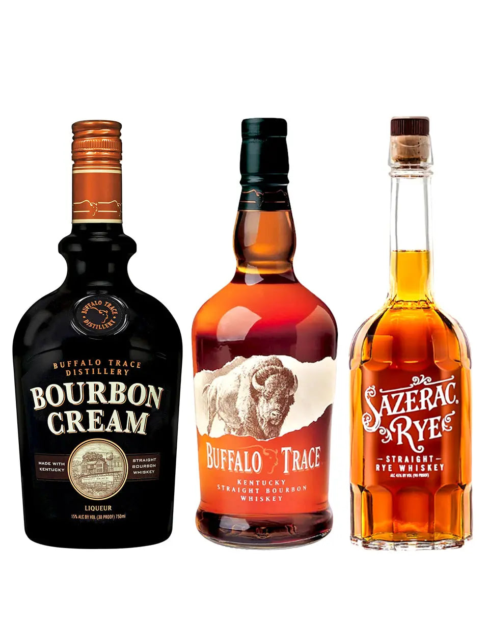 Sazerac - Buffalo Trace - Buffalo Cream - 3 Pack Bundle