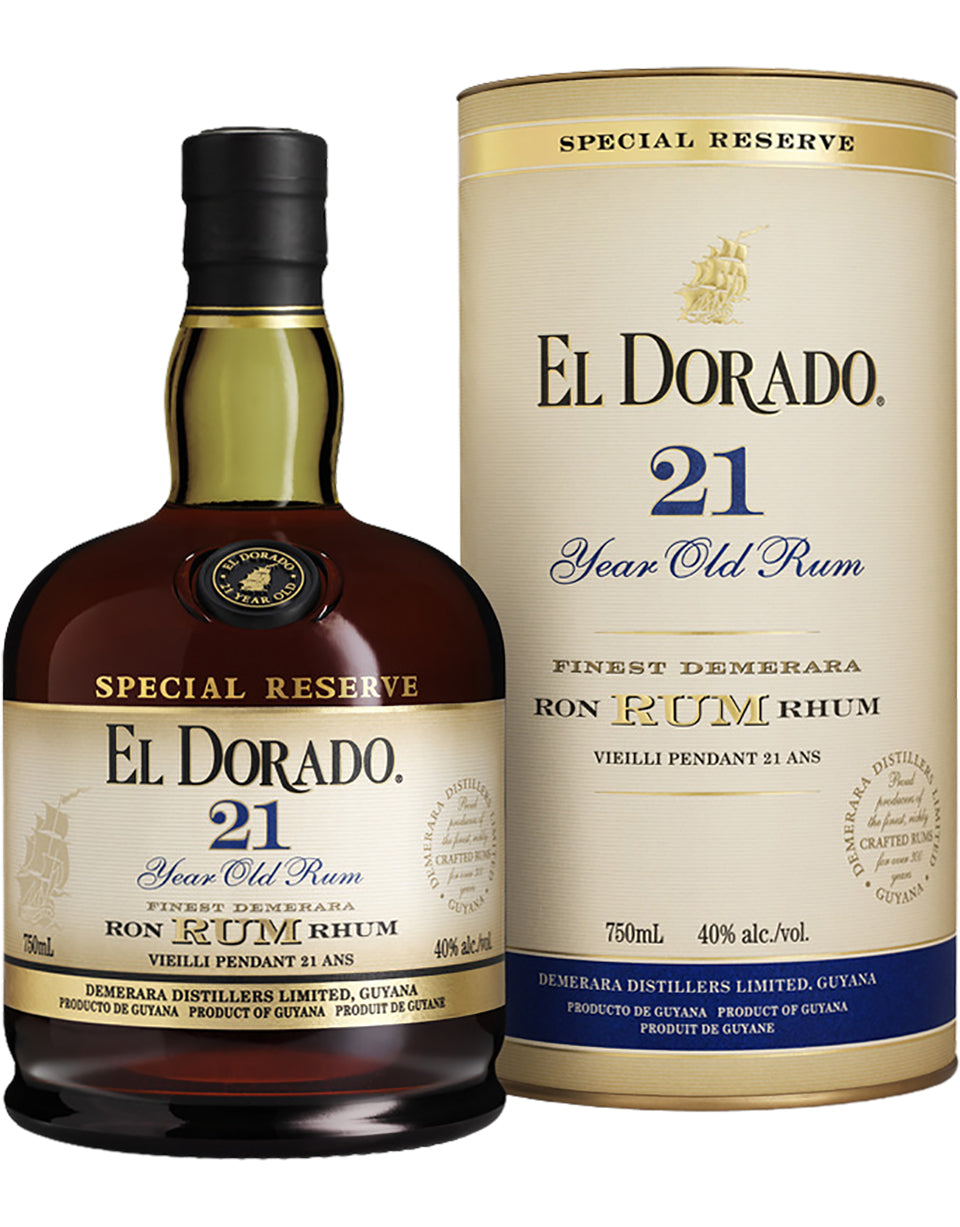 Buy El Dorado 21 Year Old Rum