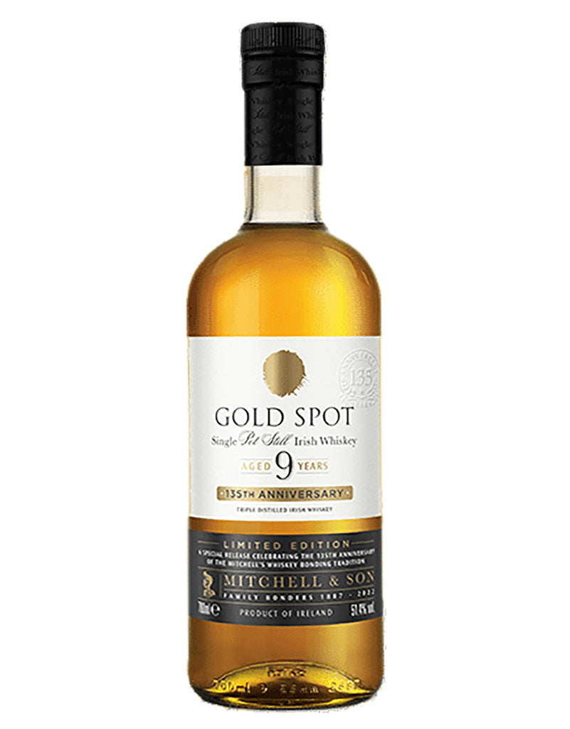 Buy Gold Spot 135th Anniversary 9 Year Old Irish Whiskey