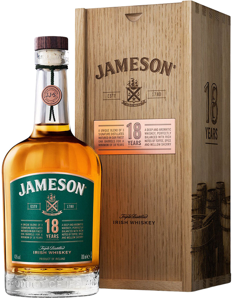 Buy Jameson 18 Year Triple Distilled Irish Whiskey