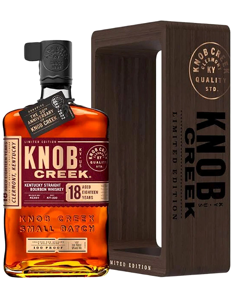 Buy Knob Creek 18 Year Bourbon Whiskey